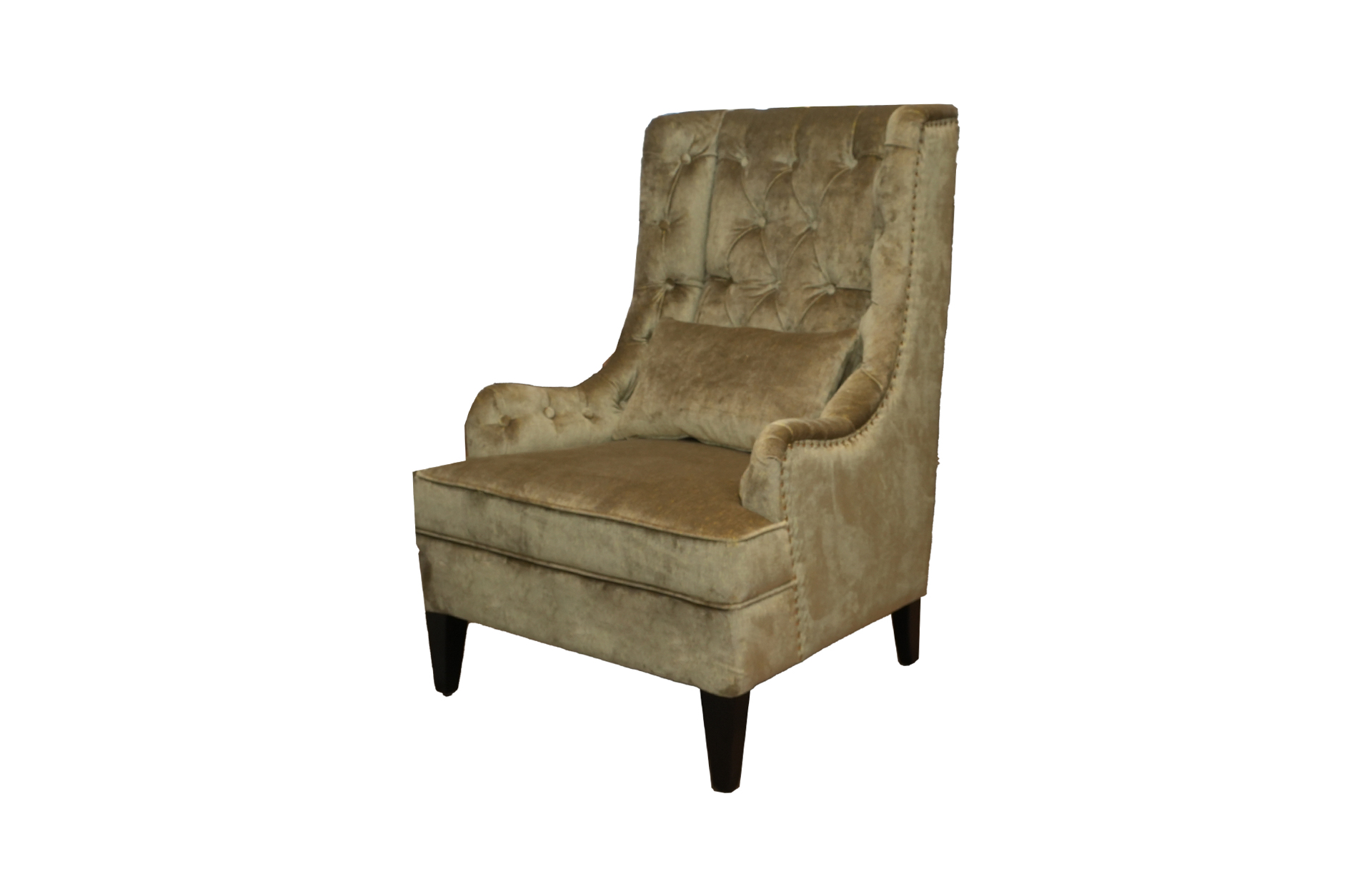 Home Decor Armchair Zenira Single 01 Side View