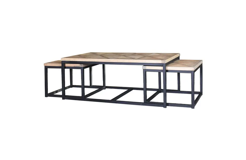 Oscar Teak Coffee Table ( Set Of 3 )