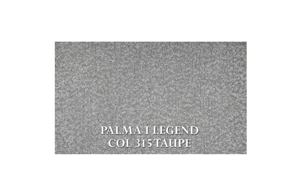 Home Decor Single Barel PIL 315 Taupe Fabric View PALMA I LEGEND COL 315 TAUPE