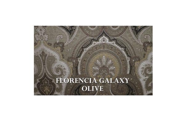 Home Decor Arm Chair Uluru Chair FG Olive Fabric Name FLORENCIA GALAXY OLIVE