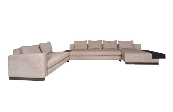 Home Decor Sectional & Corner Sofas Daniel L Sofa 01 Side View