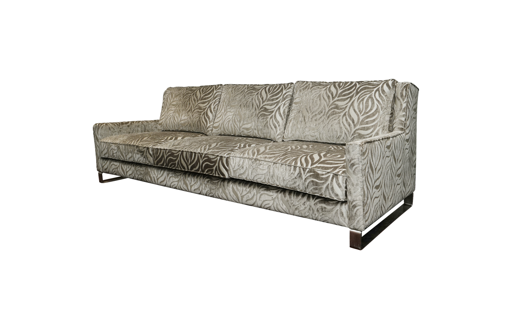 Home Decor Kameo Sofa MS Taupe Light Side View