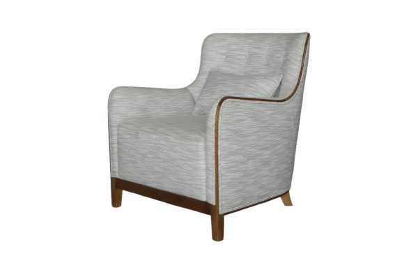 Home Decor Armchair Barbosa Side View