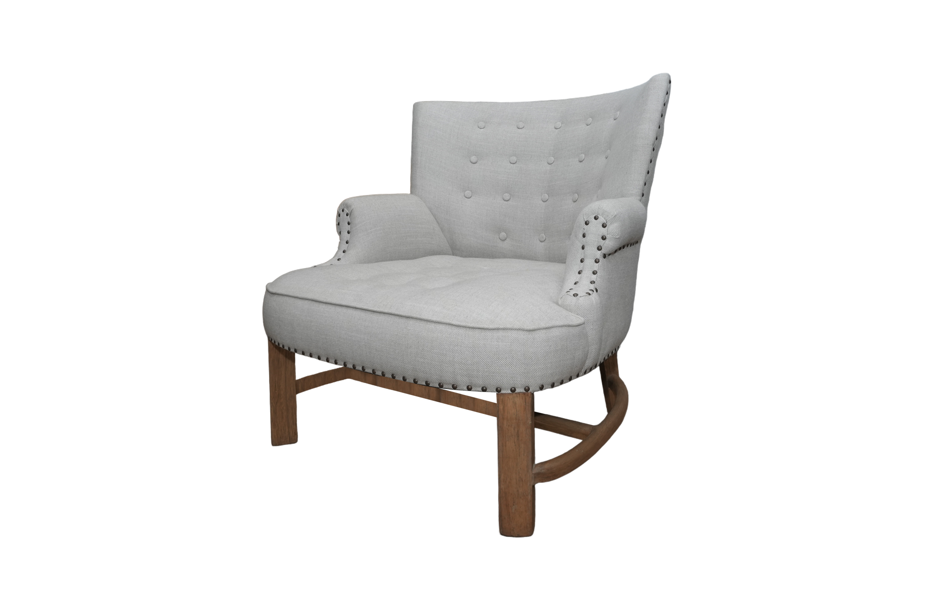 Home Decor Armchair Fauteuil Miami (OW) Side View