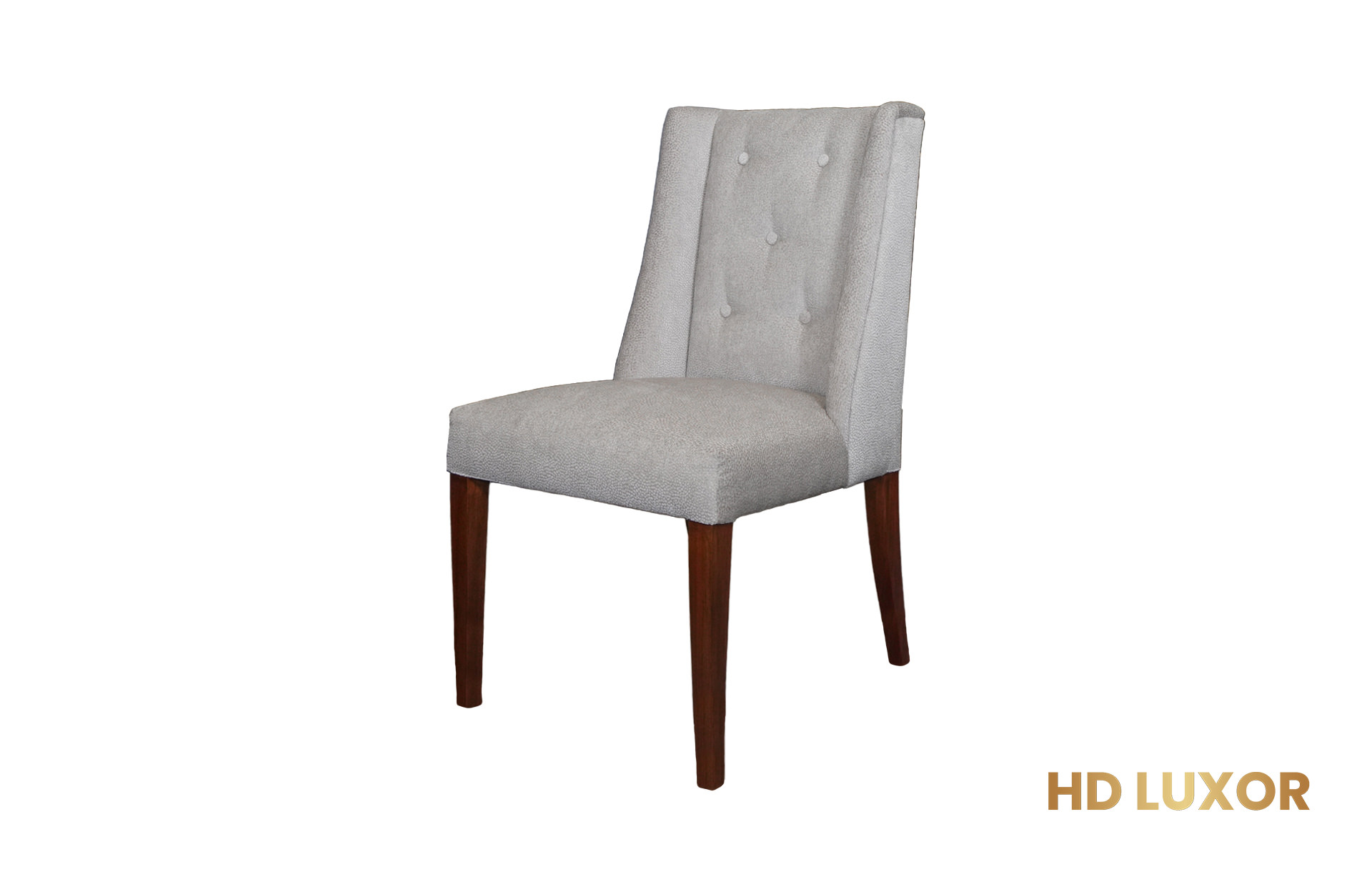 Home Decor Dining Chair Brenda Chair Taupe ( Without Slop ) Side View