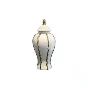 Home Decor Vase & Ceramic Jars Porcelain Design 6(M) Front View