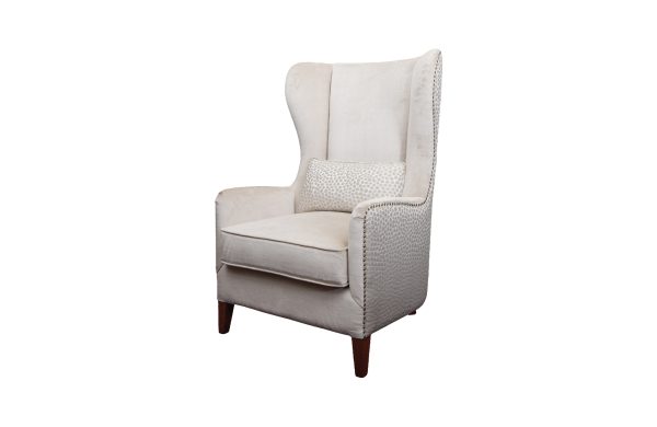 Home Decor Kern Armchair TL62 Plaster Side View