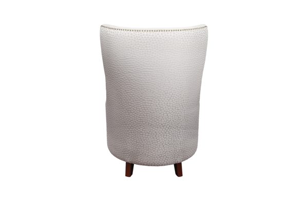 Home Decor Kern Armchair TL62 Plaster Back View