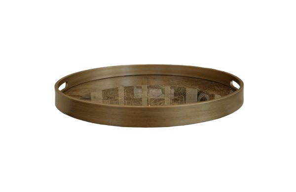 Home Decor Bowls & Trays FACBJ10 Round Tray Front View