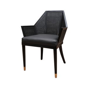 Home Decor Armchair Milla Rottan Chair Side View