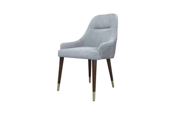 Home Decor Zhener Dining Chair MH Smoke Side View