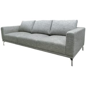 Home Decor Warren Sofa TF 601 Silver Side View