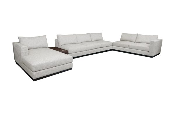 Home Decor Sectional & Corner Sofas Vanesia L Sofa SA 10072-01 Front View