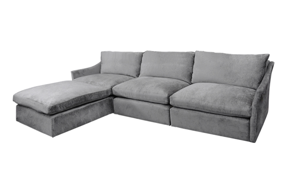 Home Decor Sectional & Corner Sofas Cloud The Sectional Sofa Lorena 09 Side View