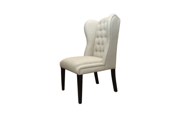 Home Decor Dining Chair Adeline Wing Chair Side View