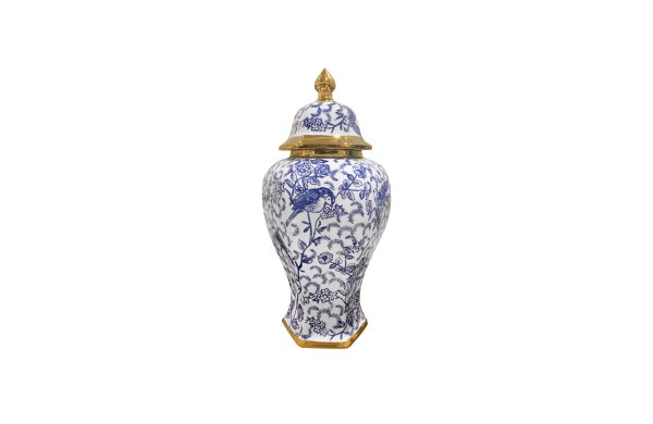 Home Decor Vase & Ceramic Jars Decorative Jar DES-10L Front View