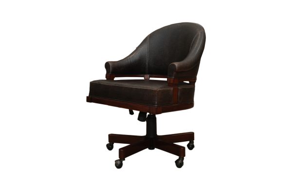 Home Decor Study Chair Swivel Chair Riga 34607 Side View