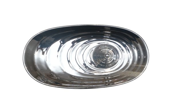 Home Decor Bowls & Trays FD-D22146 Water Droplet Plate Top View