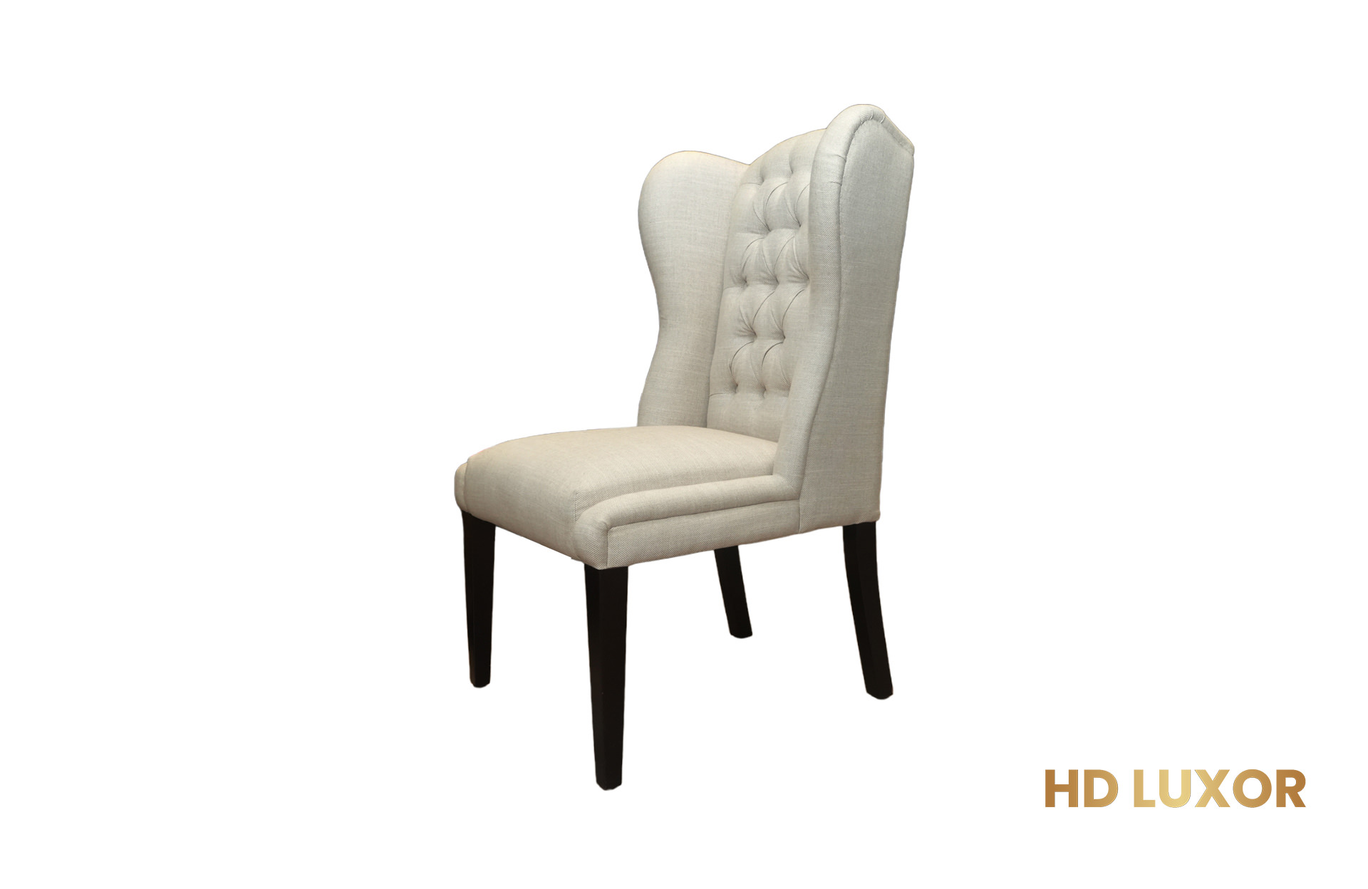 Home Decor Dining Chair Adeline Wing Chair Side View