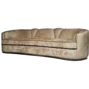 Home Decor Lalique Sofa MM 02 Mushroom ( with Stainless ) Side View