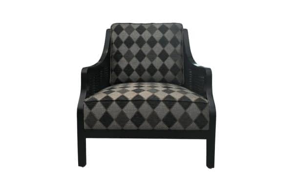 Home Decor Armchair Antique Single Rottan SN 2164 - 20 Front View