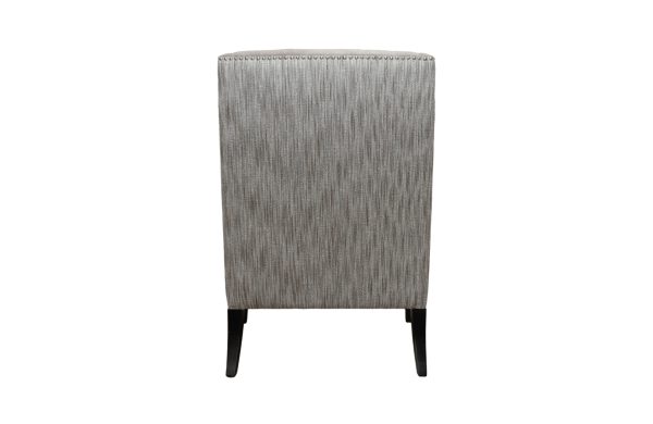 Home Decor Armchair Geometro Diamond Lucianda 13992-01 Back View