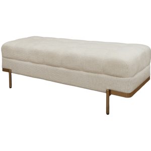 Home Decor Vico Ottoman SG Snow Bed Benches Side View