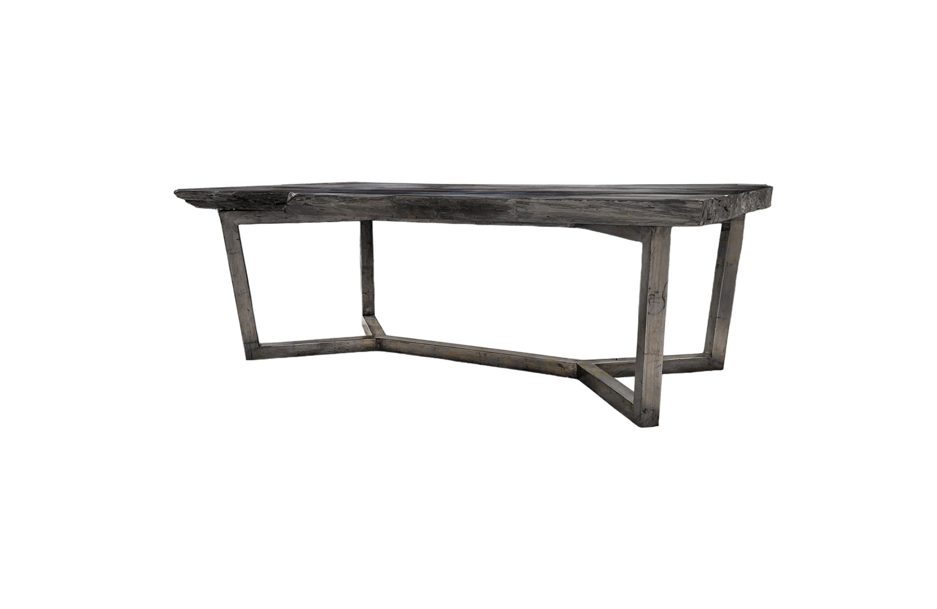 Home Decor Coffee Table PW Rectangle Slab SPTP.143-23 Side View