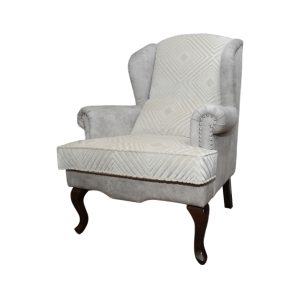 Home Decor Armchair Castaneda Wing Chair PI WR 02 Beige Side View