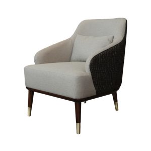 Home Decor Otto Arm Chair GR 03 Plaza Side View