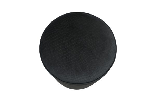 Home Decor Thunder Pouf Touch Onyx Ottoman & Pouf Top View