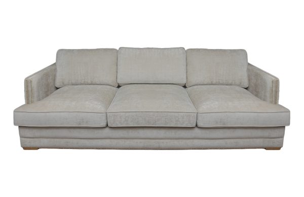 Home Decor Mink Sofa MH Beige Front View