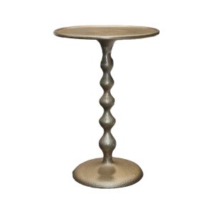 Home Decor Table Round Top AL-6390 Side Table Front View