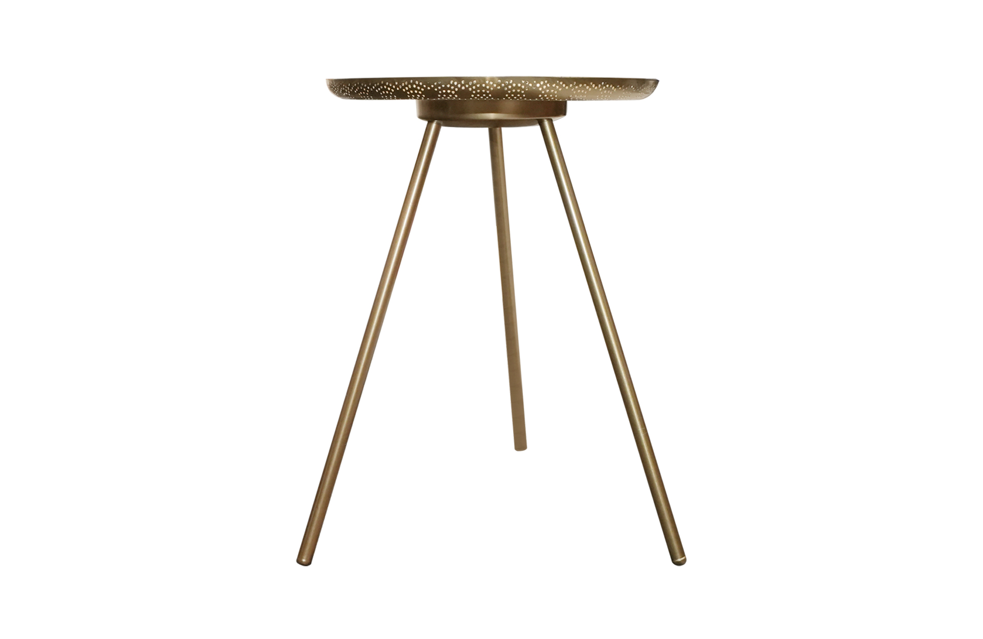 Home Decor Table Round TOP IR-6066 Side Table Front View