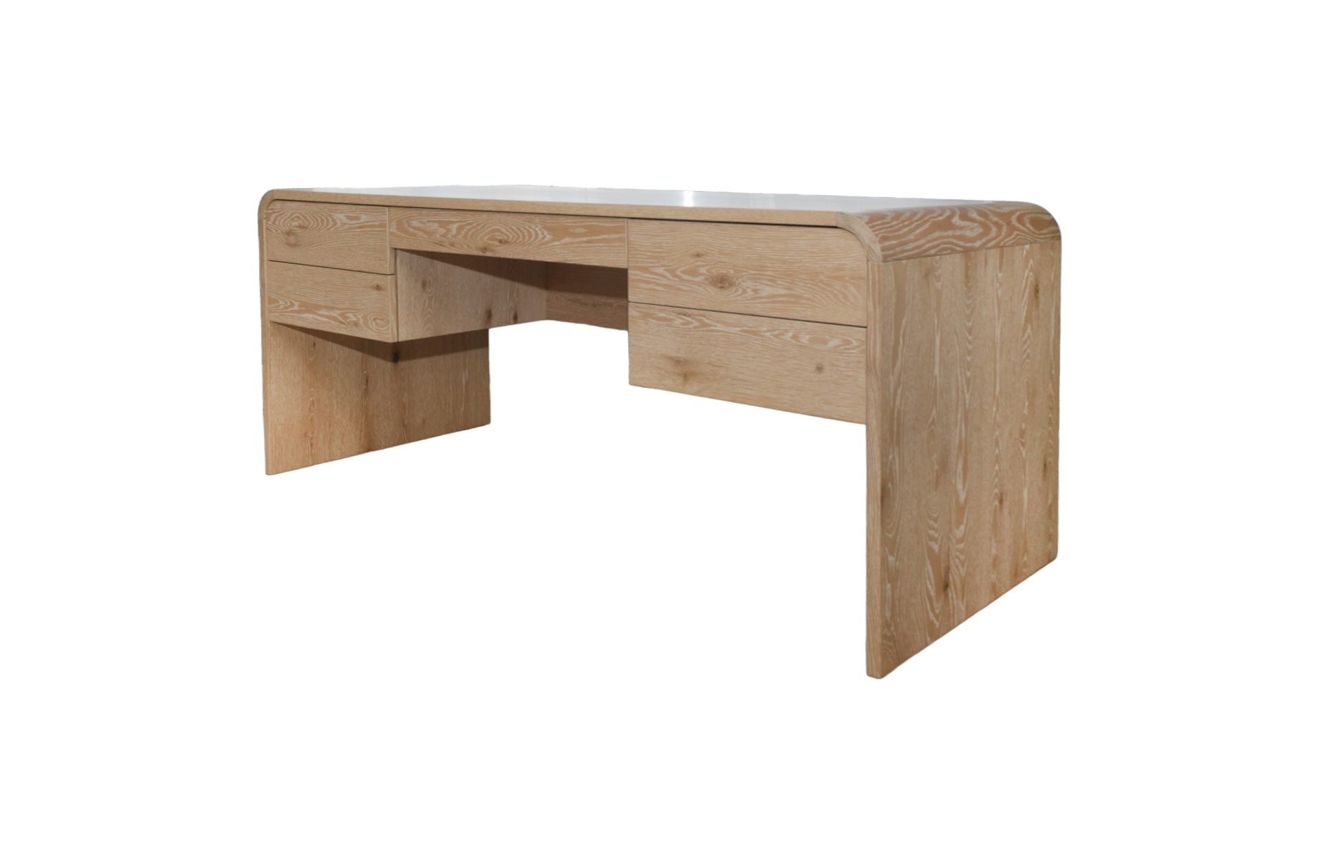 Home Decor Study Table Berg Executive Desk Side View