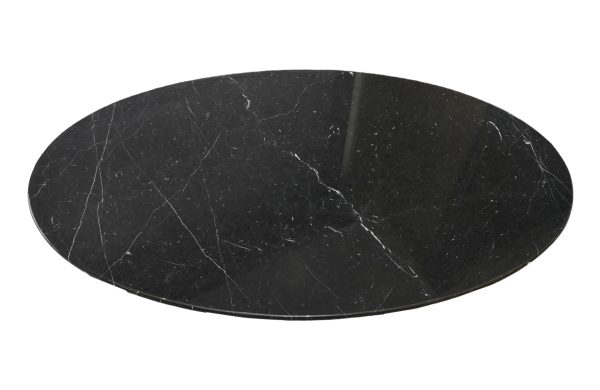 Home Decor Coffee Table Black Marble Top View