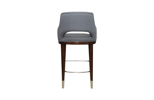 Home Decor Denton Bar Chair G 15 Slate Back View