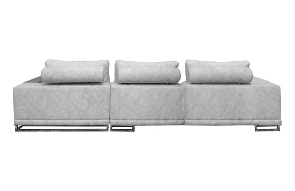 Home Decor Sectional & Corner Sofas Aveiro Sofa MP Oyster Back View