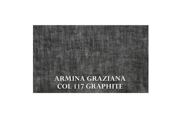 Home Decor Brome Bed Set AG 117 Graphite Fabric ARMINA GRAZIANA COL 117 GRAPHITE