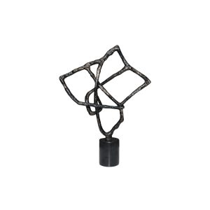 Home Decor Scluptures Metal Steel Structure Ornaments FC-24008 Front View