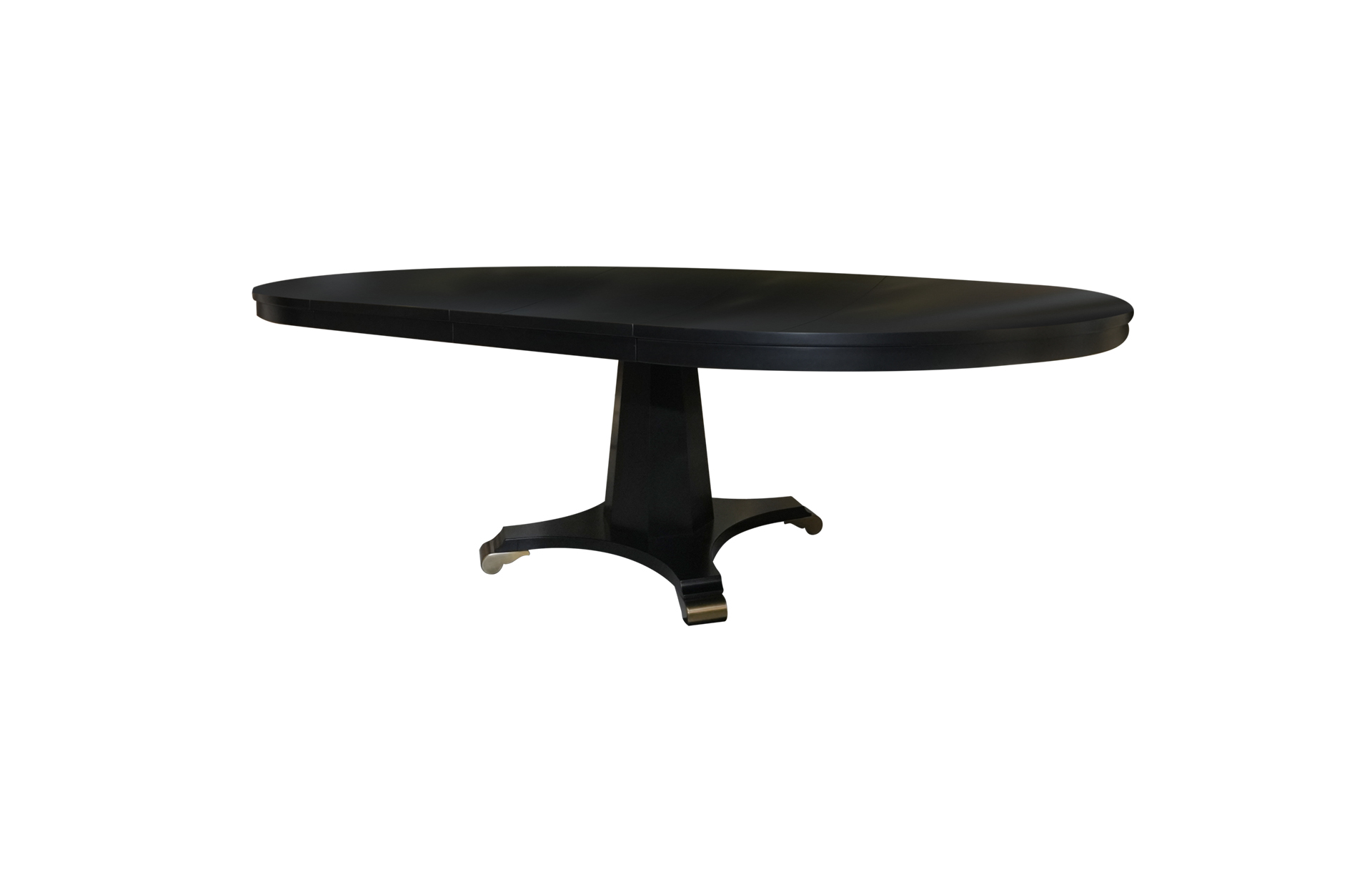 Home Decor Dining Table Bartlett 54 Pedestal Table Side View