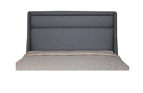 Home Decor Anders Bed TU 25 Stone Headboard View