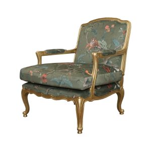 Home Decor Armchair Estate Rimini Chair FA Champagne Side View