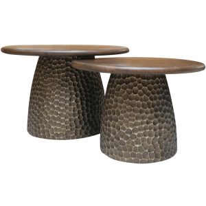 Home Decor Coffee Table Set of Two KO-025-005 Side View