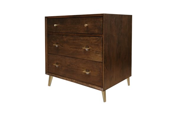 Home Decor Chest 3 Drawers LB-019-003 Side View