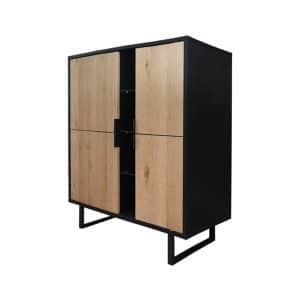 Home Decor Kona Tall Sideboard Side View