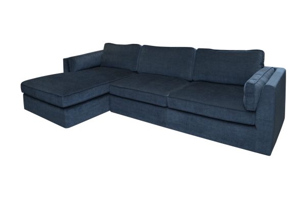 Home Decor Sectional & Corner Sofa Neo Maxine Sofa M 6267 Indigo Side View