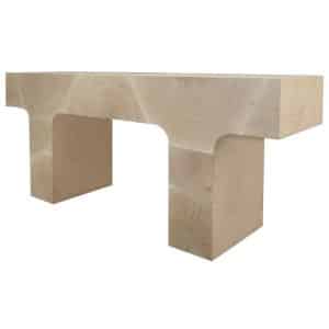 Home Decor Omada Console Table Side View