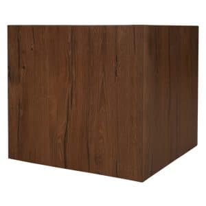 Home Decor Side Table Sullivan Cube Side View