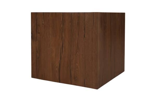 Home Decor Side Table Sullivan Cube Side View